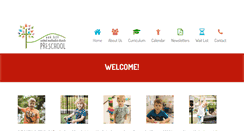 Desktop Screenshot of preschool.oakhillumc.org